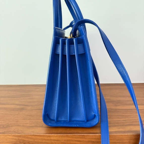 YSL Sac de Jour Nano in Royal Blue - Picture 12 of 16